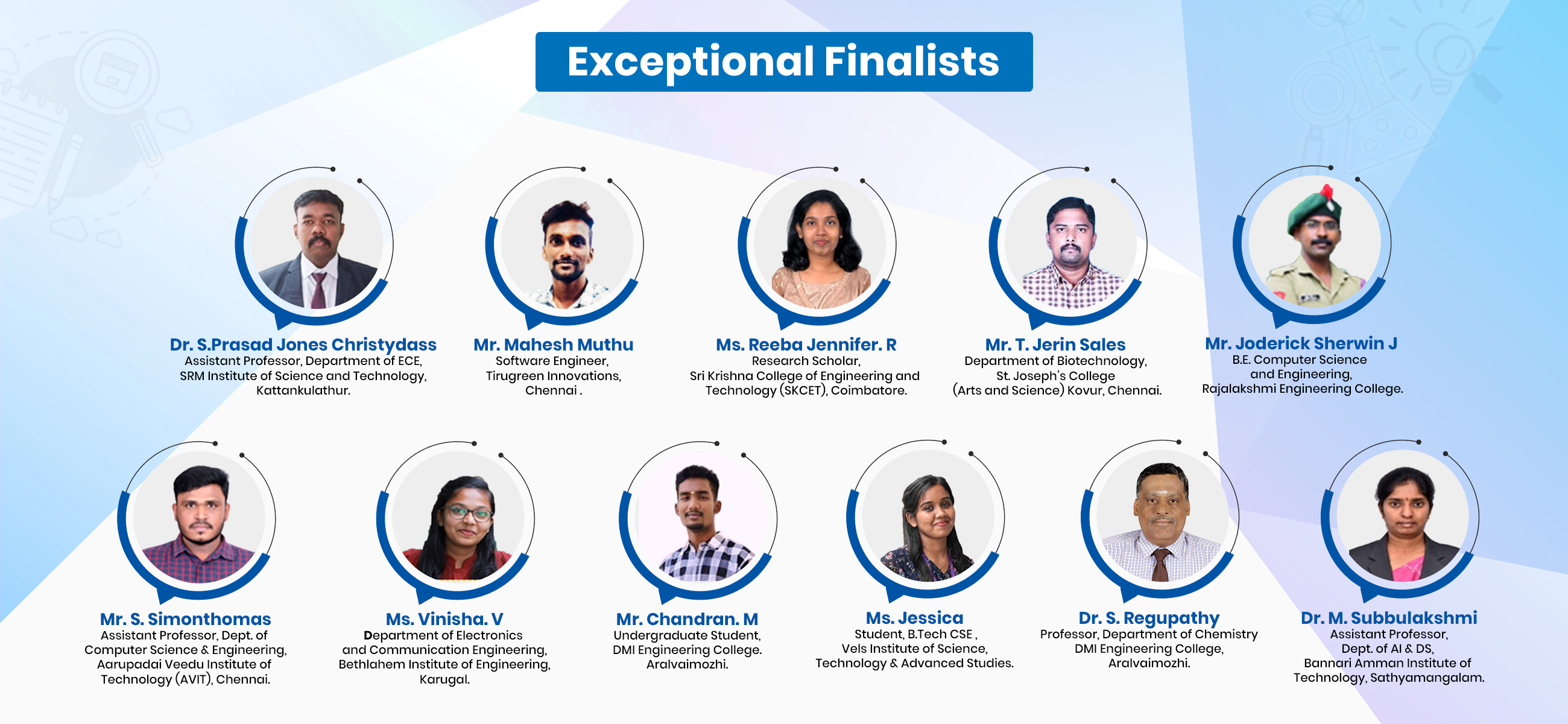 Meet the Grand Finale Jury